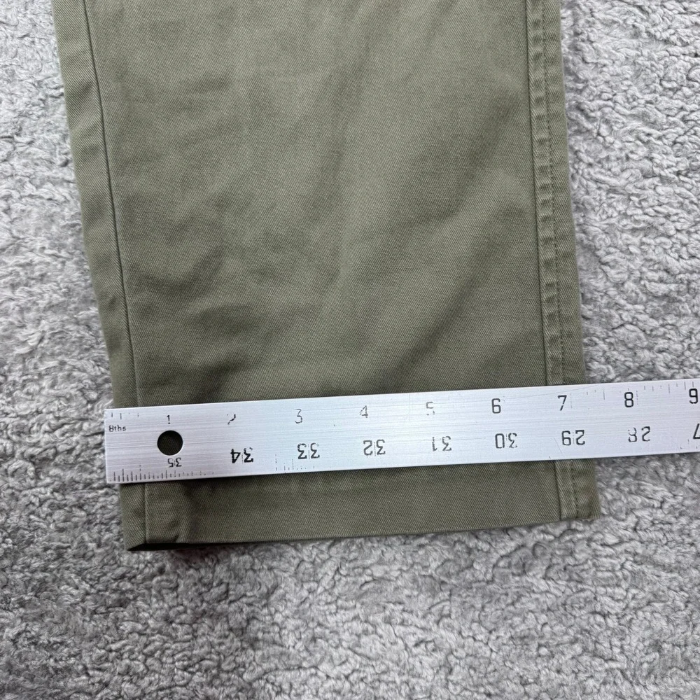 Levis XX Chino Standard Taper Pants Mens 38x31 Olive Green 17196-0001